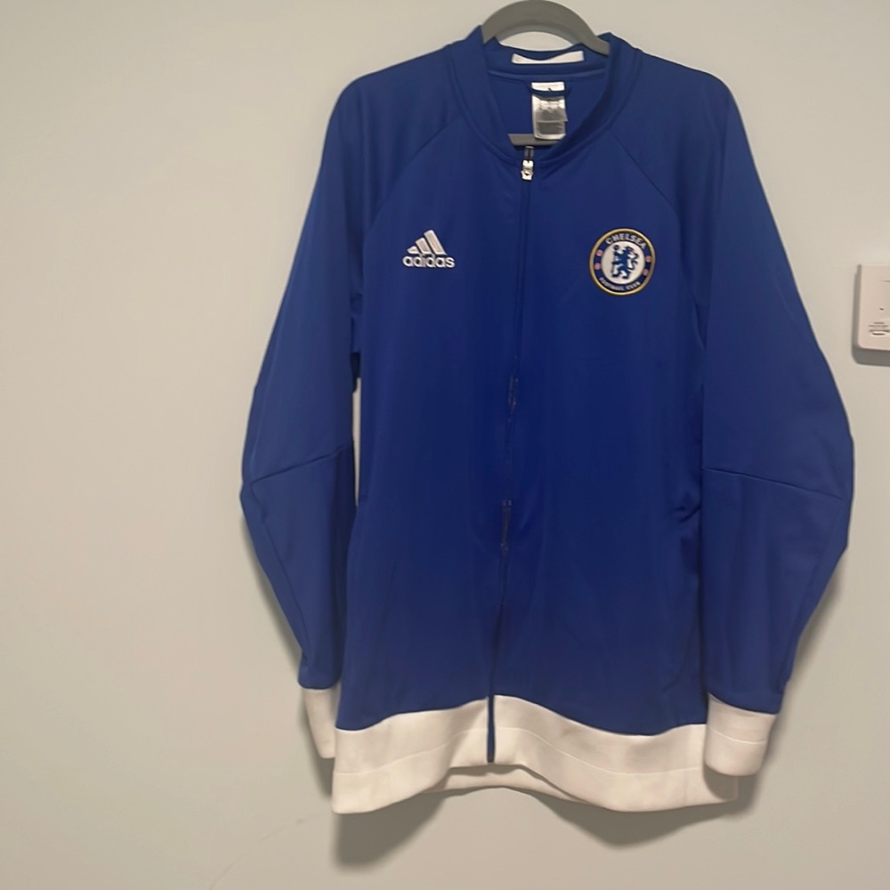 Chelsea Football Club full zip performance jacket/ sweatshirt.